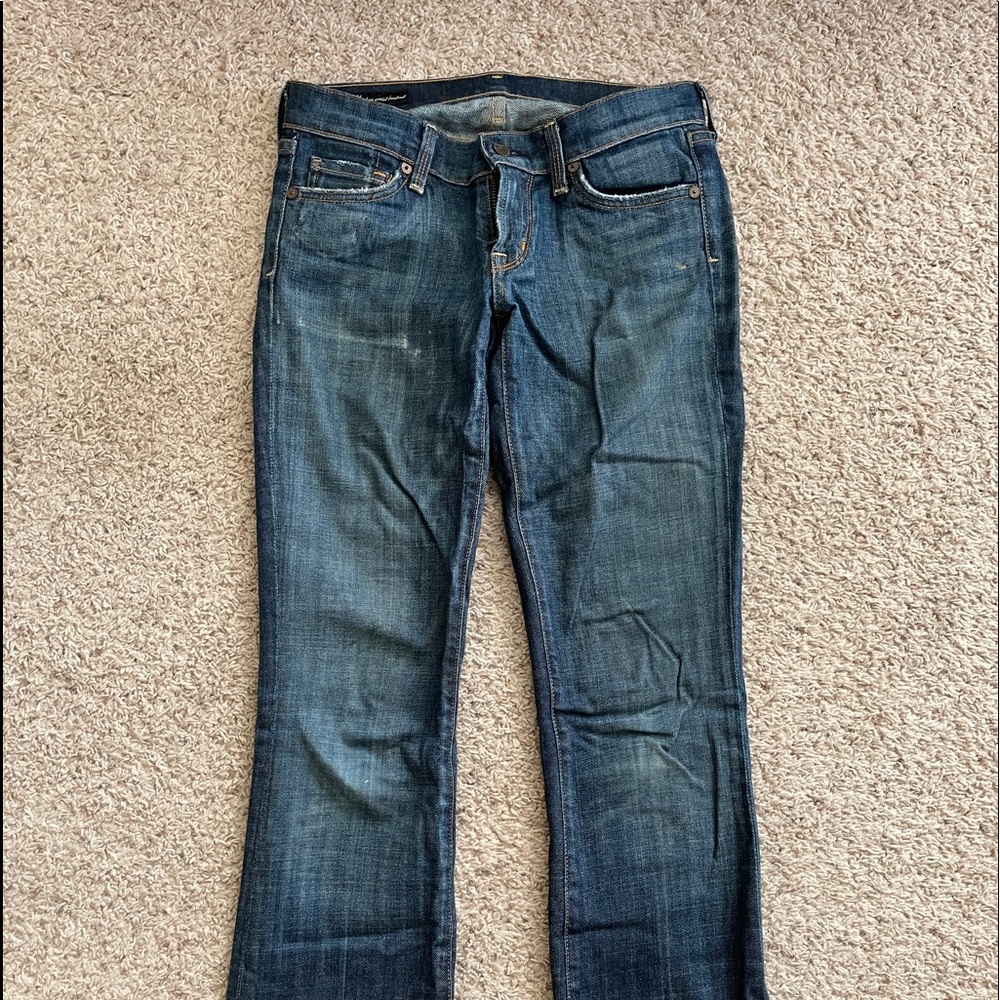 Citizens of humanity low waist bootcut. Size 26